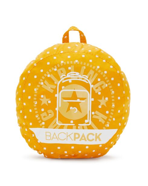 Sac à dos Backpack soft dot yellow - 44x33x14 cm